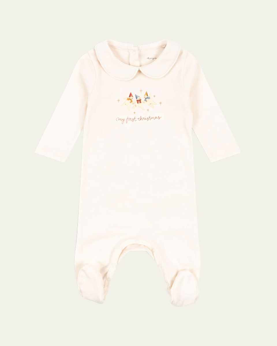 Girl's My First Christmas Holiday Bodysuit, Size Newborn-18